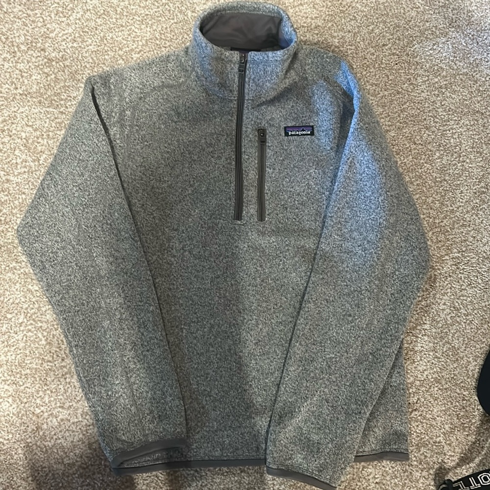 Patagonia grey fleece